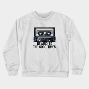 Cassette Tape Vintage Classic Retro Crewneck Sweatshirt